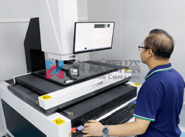 氧化鋯陶瓷上下切刀二次元檢測(cè)